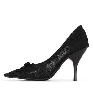 Jeffrey Campbell Gracious Heels Black Lace